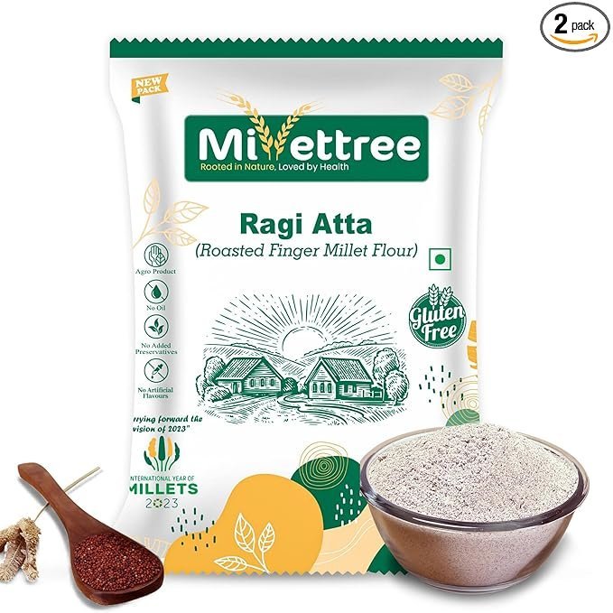 Millettree Roasted Ragi Atta/Flour